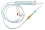 TRANSFUSION SETS FOR SINGLE USE