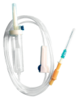 TRANSFUSION SETS FOR SINGLE USE