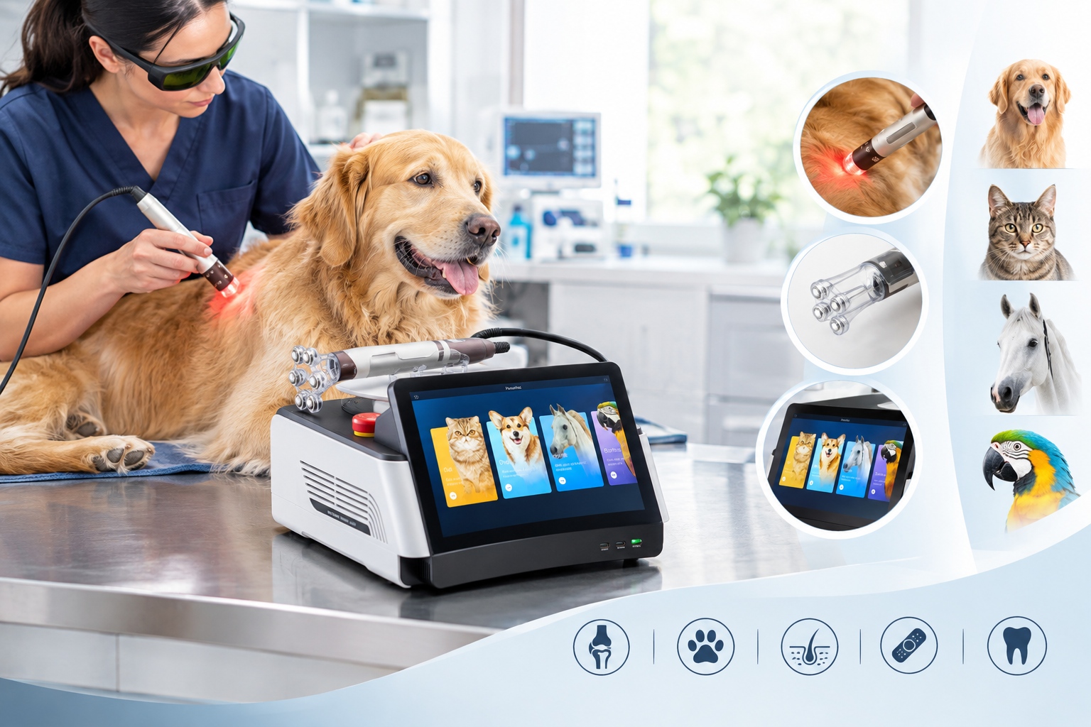 Veterinary Laser Therapy Equipment