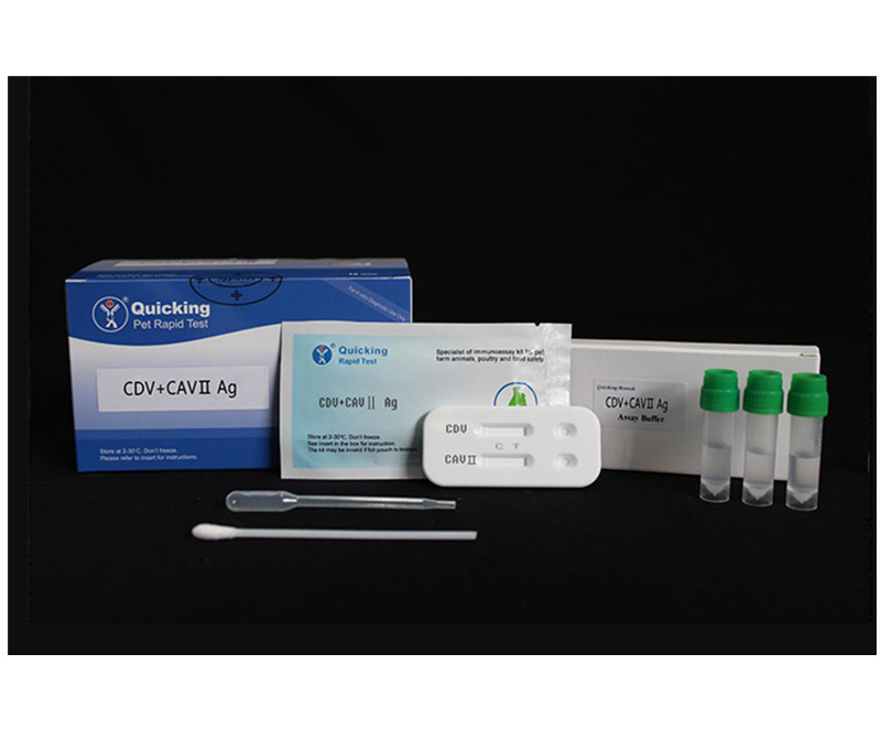 CDV+CAV-II Ag Combined Rapid Test