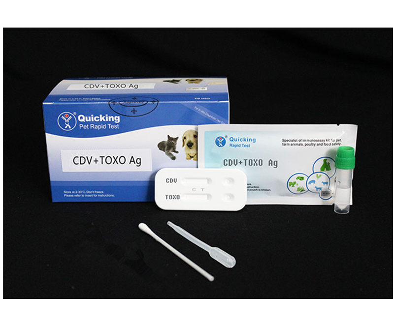 CDV+Toxo Ag Combined Rapid Test