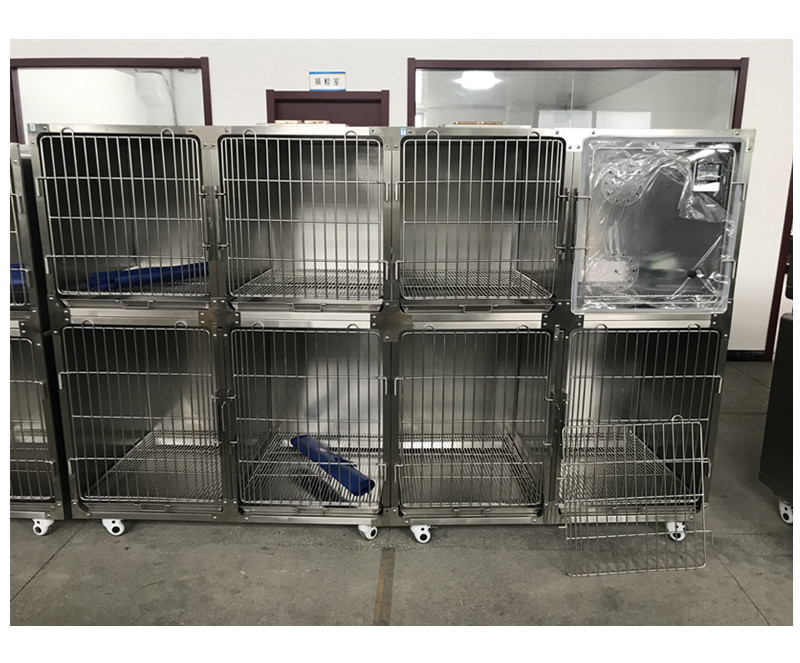 Veterinarians Double 8 Cat Cages