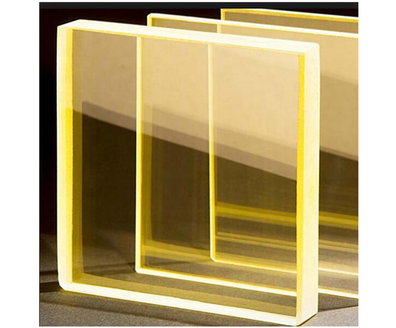 medical and nuclear radiation x ray protective lead glass