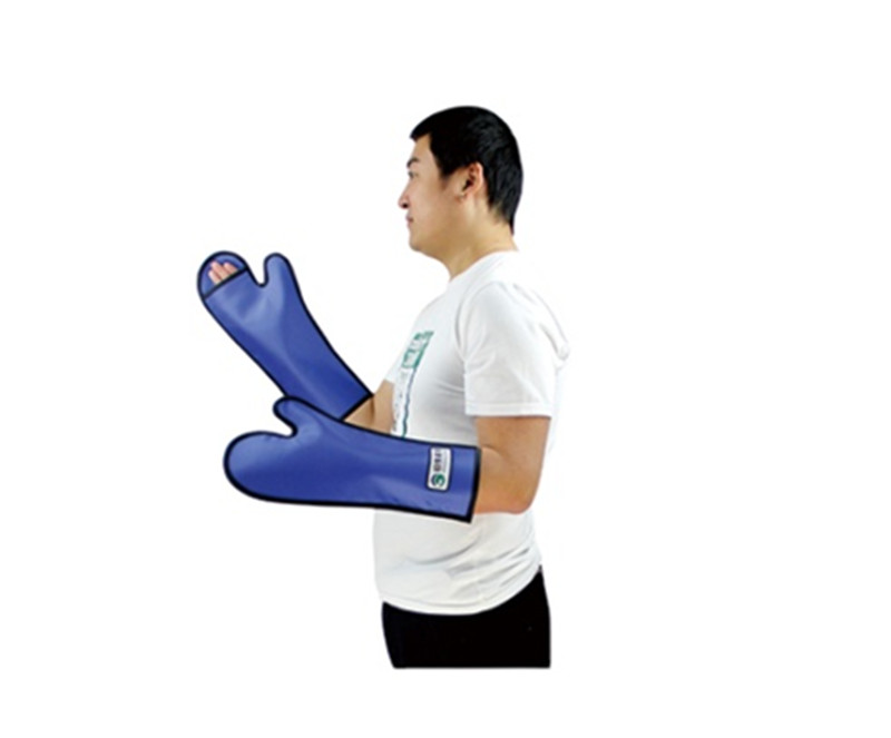 hospital high quality HA14 Medical X Ray Mitten Radiation Lead Protective Gloves for doctor