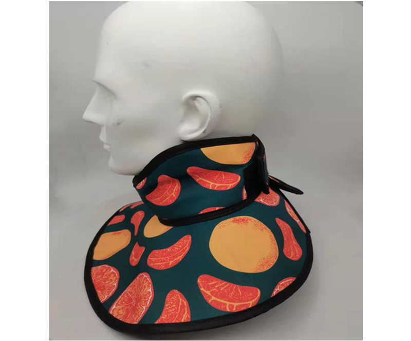 new design x ray lead radiation lead thyroid collar with outer cover