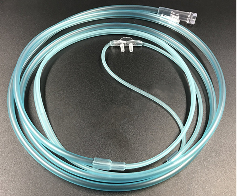 O2/CO2 nasal oxygen cannula