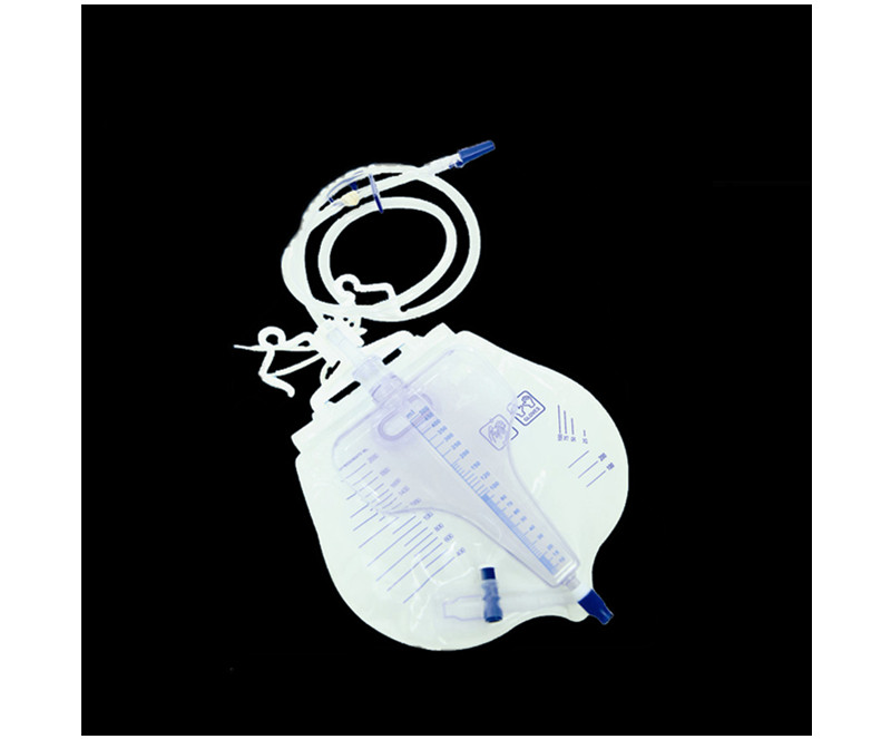 Urine meter drainage bag 2000ml+500ml