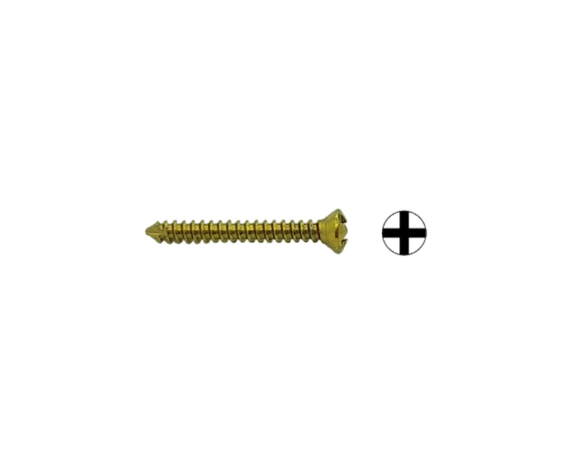 1.1mm Cortex Screw Self-tapping，1.5 Cruciform Matching with ALPS 3.5/4.2