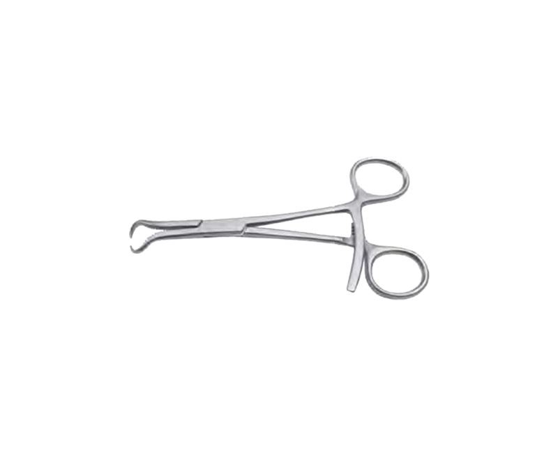 Bone Holding Forceps with Round Jaws