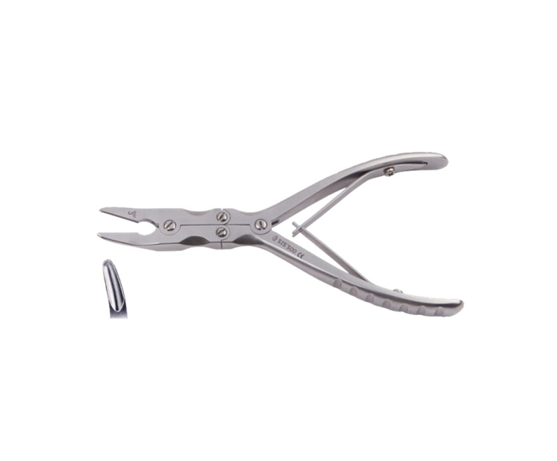 Ruskin (Liston)Rongeur Curved