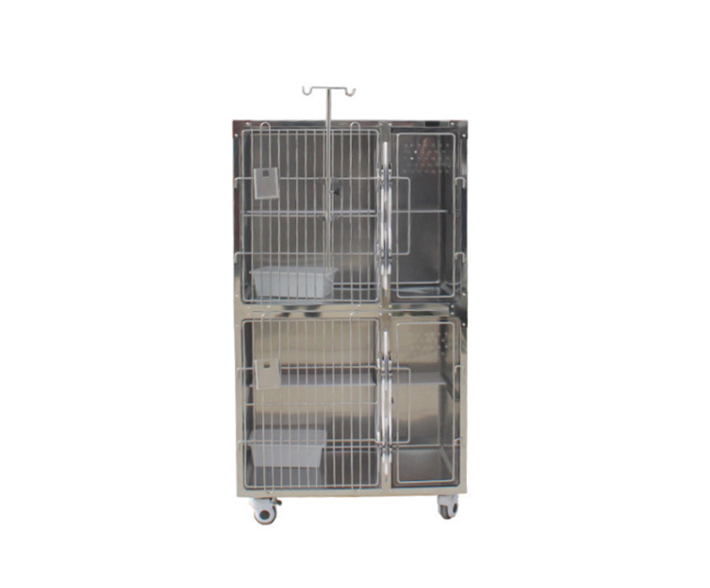 Stainless Double Group Pets ​Cag