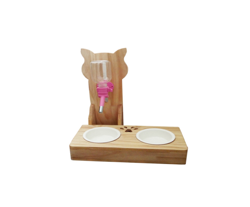 Solid wood drinking rack