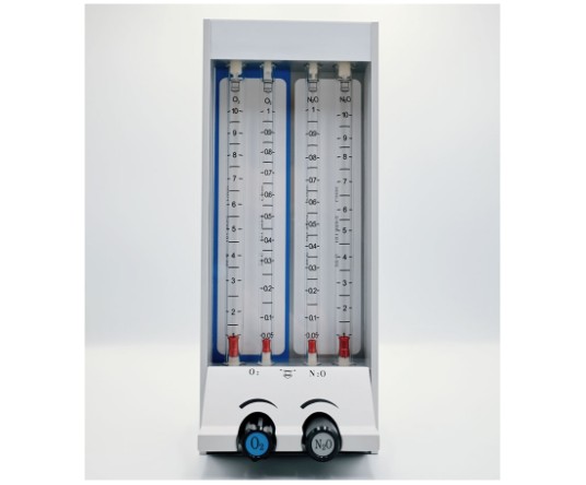 Flowmeter O₂ N₂O Four tube Flowmeter O₂ N₂O Four tube