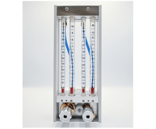 Flowmeter O₂ N₂O Four tube Flowmeter O₂ N₂O Four tube