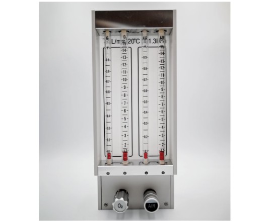 Flowmeter O₂ AIR Four Tube Flowmeter O₂ AIR Four Tube