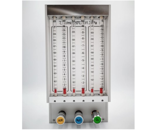 Flowmeter O₂ N₂O AIR Six Tube Flowmeter O₂ N₂O AIR Six Tube