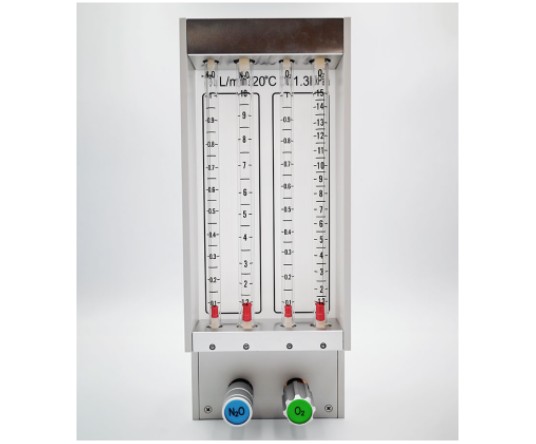 Flowmeter O₂ N₂O Four Tube Flowmeter O₂ N₂O Four Tube