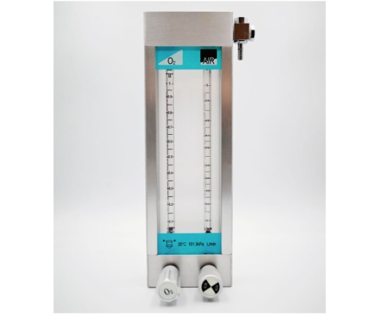 Flowmeter O₂ AIR Two Tube Flowmeter O₂ AIR Two Tube