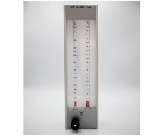 Flowmeter O₂ Two Tube Flowmeter O₂ Two Tube