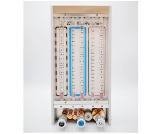 Flowmeter O₂ N₂O AIR Five tube Flowmeter O₂ N₂O AIR Five tube