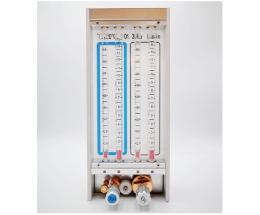 Flowmeter O₂ N₂O Four tube Flowmeter O₂ N₂O Four tube