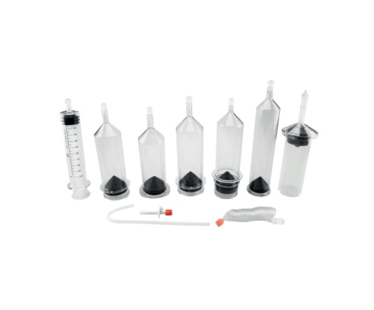 HIGH-PRESSURE ANGIOGRAPHIC SYRINGES