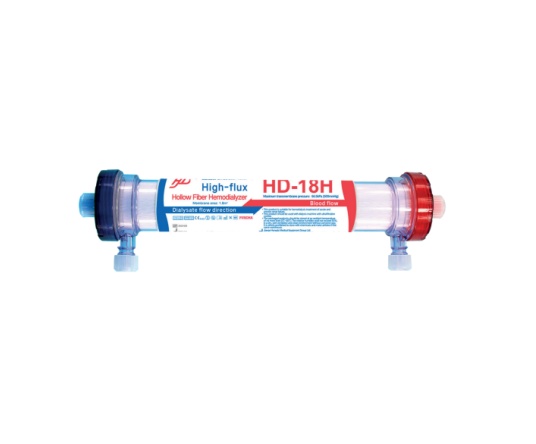 HOLLOW FIBER HEMODIALYZER