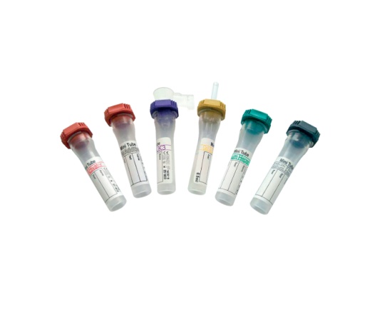 SINGLE-USE CONTAINER FOR HUMAN PERIPHERAL BLOOD SPECIMEN COLLECTION