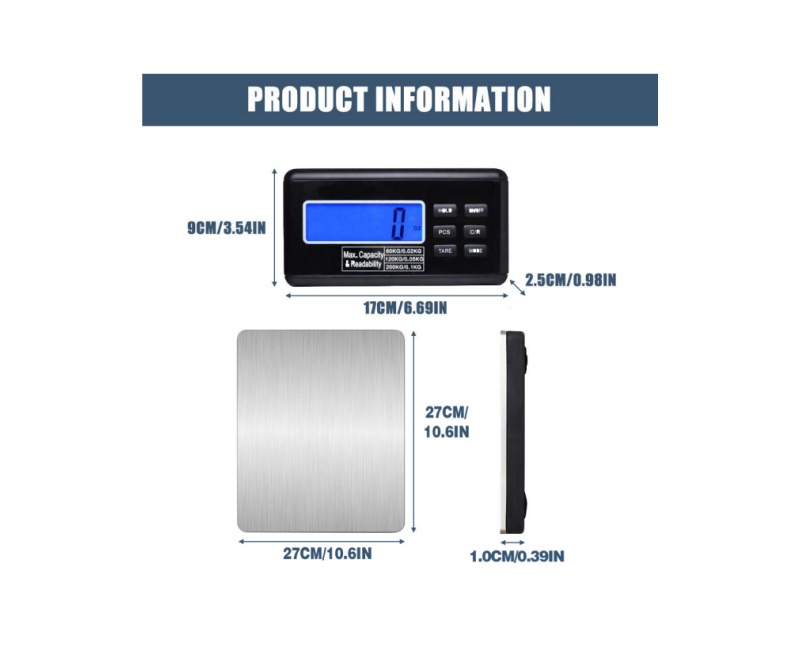 WMV 640E Series Postal scale/Parcel scale/Anminal scale