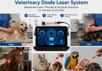 What Is a Veterinary Diode Laser System for Animal Hospitals?